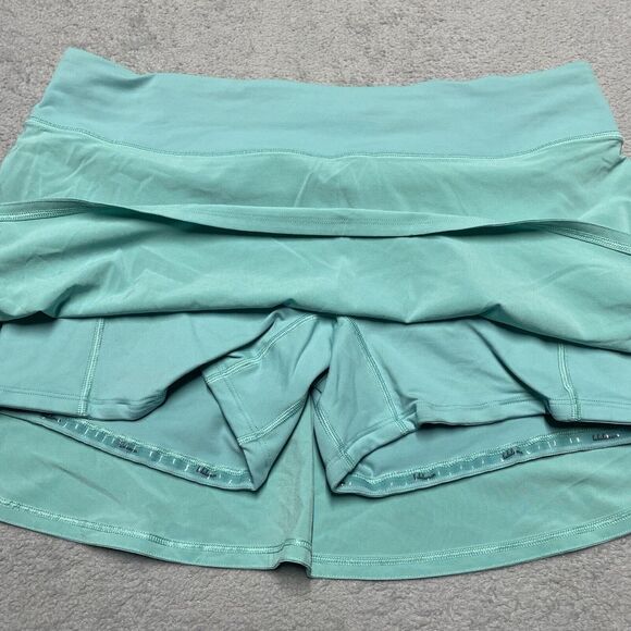 Lululemon Skirt 10 Washed Marsh Play Off The Pleats Skort Shorts Tennis - Picture 6 of 9